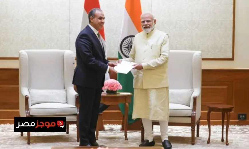 وزير الخارجية ينقل رسالة هامة من رئيس الجمهورية إلى رئيس وزراء الهند