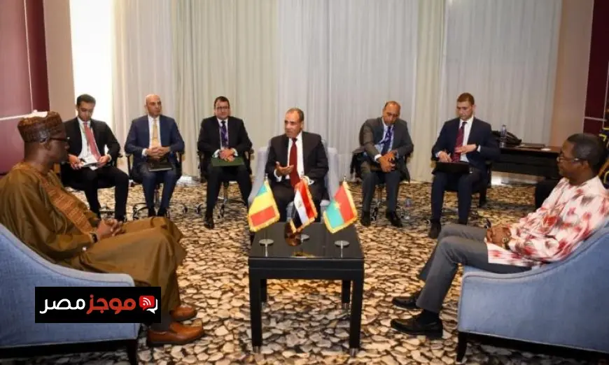صور متعددة تعكس لقاء وزير الخارجية مع نظرائه من مالي وبوركينا فاسو لتعزيز التعاون المشترك