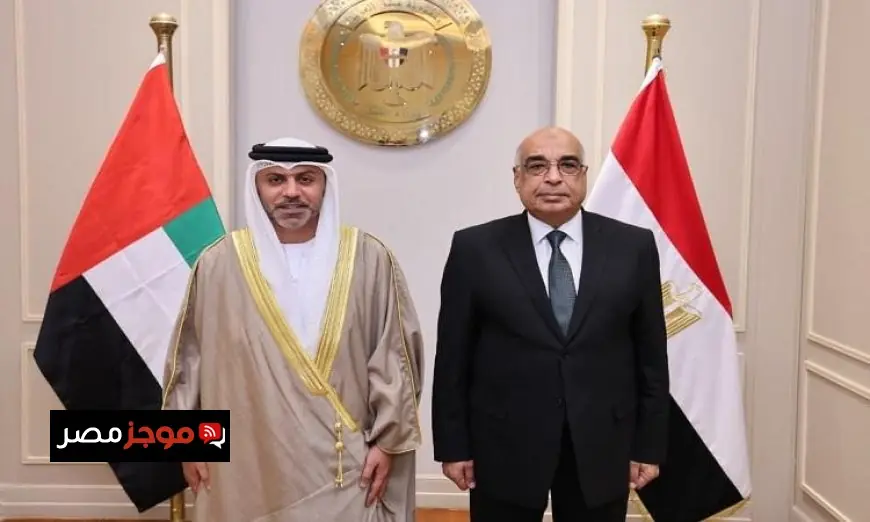وزير العدل يستعرض مع سفير الإمارات في القاهرة آفاق تعزيز التعاون القضائي