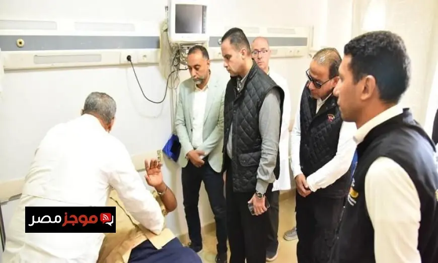 نائب وزير الصحة يقوم بجولة تفقدية في مستشفى نخل المركزي لتحسين جودة الخدمات الصحية في شمال سيناء