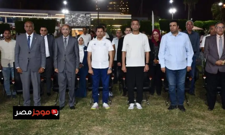 وزير الشباب ومحافظ السويس يشاركان في الدورة التنشيطية للاحتفال بذكري انتصارات أكتوبر