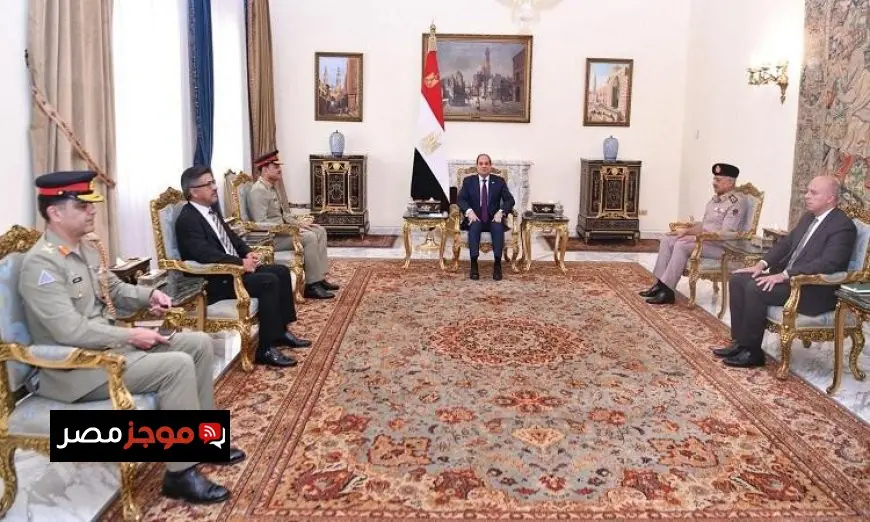 الرئيس السيسي يثمن التحسن الملحوظ في العلاقات بين مصر وباكستان