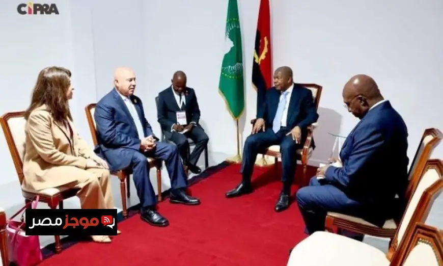 رئيس أنجولا يلتقي وزير الصناعة لتعزيز التعاون المصري الأفريقي