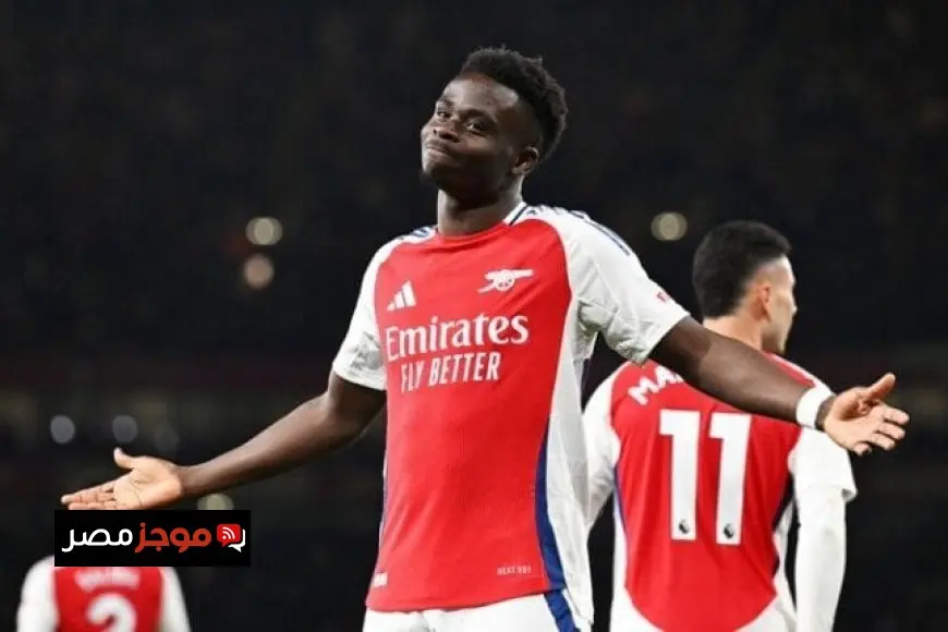 ساكا يتألق في التشكيل الرسمي لأرسنال ضد أتلتيكو مدريد في دوري أبطال أوروبا