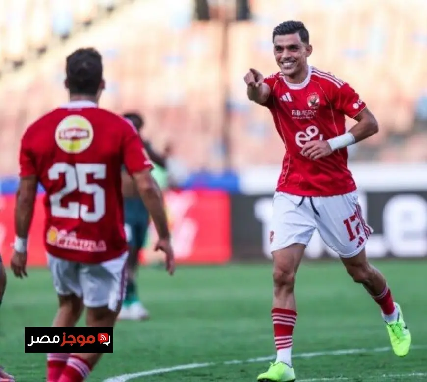 الأهلي يتقدم على الاتحاد السكندري في الدوري المصري بهدف بن شرقي في نهاية الشوط الأول فيديو