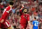 محمد صلاح يحتفل بتحقيق هدفه الـ250 مع ليفربول بفخر