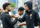 لاعبو الأهلي يتجهون إلى مطار القاهرة في موعد رحلتهم إلى الإمارات
