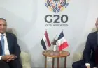 وزير الخارجية يناقش القضايا المهمة مع نظيره الفرنسي في قمة مجموعة العشرين