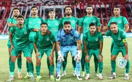 عمر الساعي يقود هجوم المصري في مواجهة سموحة بدوري المحترفين