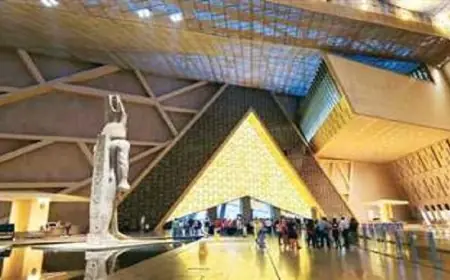 متحف المصري الكبير في مصر يروي تاريخ الحضارة ويشكل مستقبل الإلهام للعالم