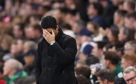 أرسنال يخسر خدمات ساليبا ومارتينيلي في مواجهة برايتون بكأس الرابطة