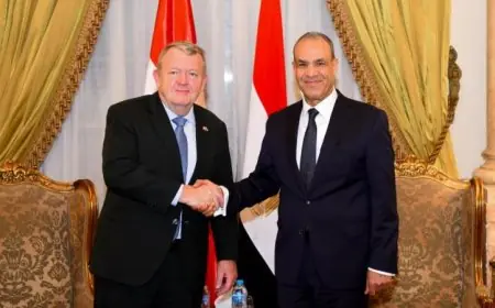 عبد العاطي يشيد بحضور ملكة الدنمارك في افتتاح المتحف المصري الكبير التاريخي