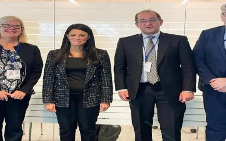 وزيرة التخطيط تلتقي مسئولين أوروبيين في الاجتماعات السنوية للبنك الدولي لتعزيز التعاون الاقتصادي