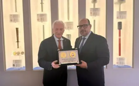 تعاون مثمر بين اللجنة الأولمبية المصرية والإيطالية بتوقيع بروتوكول رسمي في روما