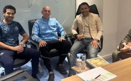 الجهاز الفني لمنتخب مصر يعقد زيارة مميزة لنادي بيراميدز قبيل كأس العرب