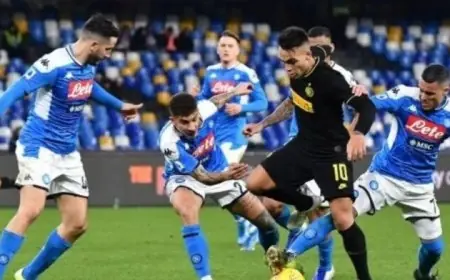 أفضل موعد لمشاهدة مباراة نابولي ضد إنتر ميلان في الدوري الإيطالي والقنوات التي تنقلها