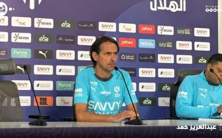 إنزاغي يؤكد صعوبة مواجهة الشباب وسالم الدوسري ينضم للتدريبات الجماعية