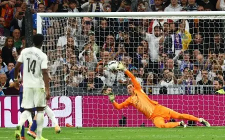 تشيزني يفضح سر تصديه المذهل لركلة جزاء مبابي في الكلاسيكو