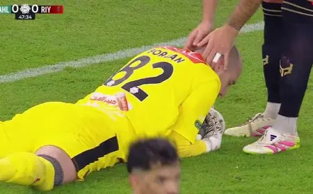 ملخص شامل وأهداف مباراة الأهلي والرياض التي انتهت بالتعادل 1-1 في دوري روشن السعودي