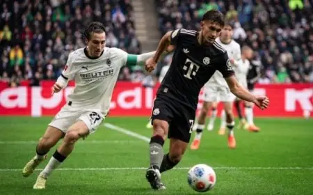 بايرن ميونخ يواصل انتصاراته ويقسو على بوروسيا مونشنجلادباخ في صراع صدارة البوندسليجا