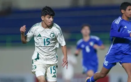 السعودية تتألق بفوزها على الكويت وتستعد لمواجهة الأردن في نصف نهائي بطولة غرب آسيا تحت 17 عاماً