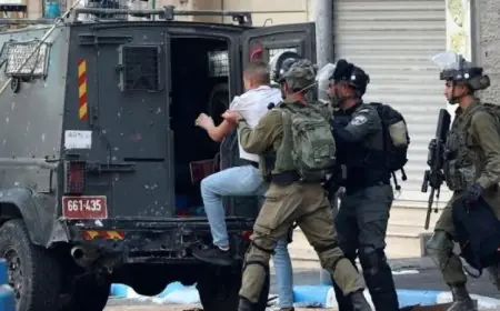 الاحتلال الإسرائيلي يشن حملة اعتقالات مكثفة في الخليل وقلقيلية وأريحا