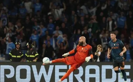 فانيا يبهر الجماهير بتصديه لركلة جزاء ويقود نابولي للتعادل أمام كومو