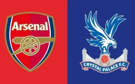 تابعوا أحداث مباراة آرسنال ضد كريستال بالاس في الدوري الإنجليزي الممتاز اليوم