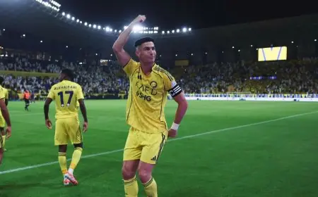 كريستيانو رونالدو يتألق برقص العرضة السعودية في رحلة تسجيل الألف هدف