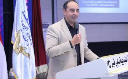 عمرو عثمان يشارك في ختام معسكر قوتنا في شبابنا بالتعاون مع وزارة الشباب