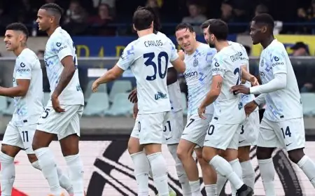 هدف الجولة يتألق كتحفة فنية في انتصار إنتر ميلان على فيرونا