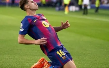 فيرمين لوبيز يحقق التعادل لبرشلونة ضد ريال مدريد في الدوري الإسباني فيديو مثير