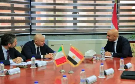 وزير التعليم يناقش مع سفير إيطاليا تعزيز التعاون في التعليم الفني والمهني