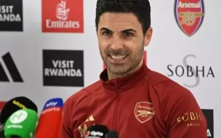 أرتيتا يكشف تفاصيل إصابة رايس وساليبا وكالافيوري بعد انتصار مثير على كريستال بالاس