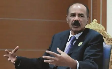 الرئيس الإريتري يؤكد عمق العلاقات التاريخية والاستراتيجية مع مصر والعمل المشترك من أجل استقرار المنطقة