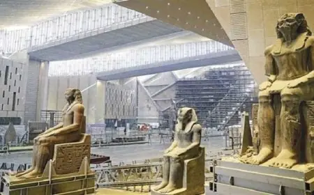 افتتاح المتحف الكبير أمام الجمهور احتفالاً بذكرى اكتشاف مقبرة توت عنخ آمون