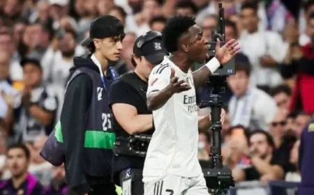 ريال مدريد يحسم موقفه من معاقبة فينيسيوس عقب أزمة الكلاسيكو