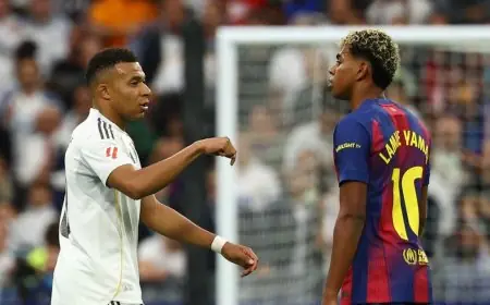 لامين يامال يتفوق على كيليان مبابي ويحقق رقماً قياسياً في تشكيلة العام لـفيفبرو