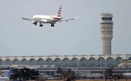 استئناف حركة الطيران في مطار رونالد ريجان بواشنطن بعد الاغلاق بسبب مخاوف أمنية