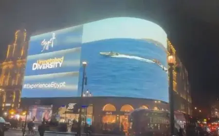 وزارة السياحة تطلق حملة ترويجية في لندن لإبراز سحر وجمال السياحة المصرية