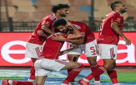 الأهلي يتأهل لدور المجموعات الأفريقي بـ10 لاعبين بعد الفوز على إيجل نوار بهدف وحيد