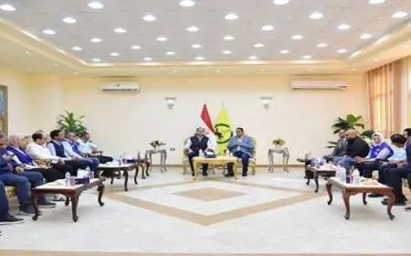 نائب وزير الصحة يجتمع مع نائب محافظ شمال سيناء لمناقشة احتياجات المنظومة الصحية وتفقد العيادات المخصصة للفلسطينيين