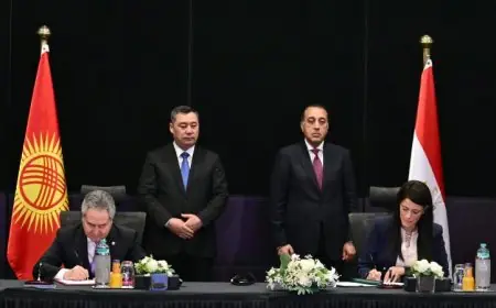 رئيس الجمهورية القيرغيزية ورئيس الوزراء يوقعان اتفاقيات جديدة لتعزيز التعاون الاقتصادي والاجتماعي