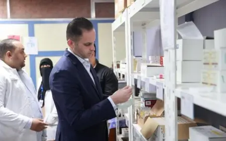 نائب وزير الصحة يجري جولة تفقدية في مستشفى مطروح العام لمتابعة جودة الخدمات الطبية المقدمة