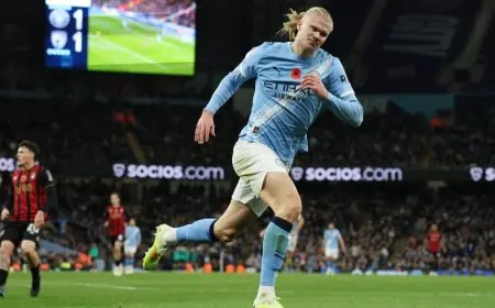 هالاند يوضح رأيه في مقارنة ميسي ورونالدو ويشيد بـدي بروين الجديد