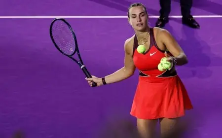 سابالينكا وكيريوس يلتقيان في مواجهة مثيرة بمعركة الجنسين للتنس في دبي