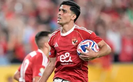 بن شرقي نجم الأهلي يؤكد عزم الفريق على الفوز بالسوبر المصري