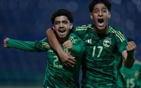 منتخب السعودية يتوج بلقب بطولة غرب آسيا تحت 17 عاماً بعد فوزه على لبنان