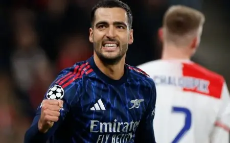 أرسنال يحقق انتصاراً ساحقاً على سلافيا براغ بثلاثية نظيفة في مباراة مثالية