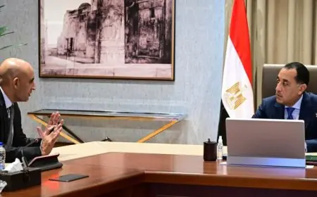 رئيس الوزراء يجتمع مع وزير التعليم لمناقشة أبرز ملفات عمل الوزارة